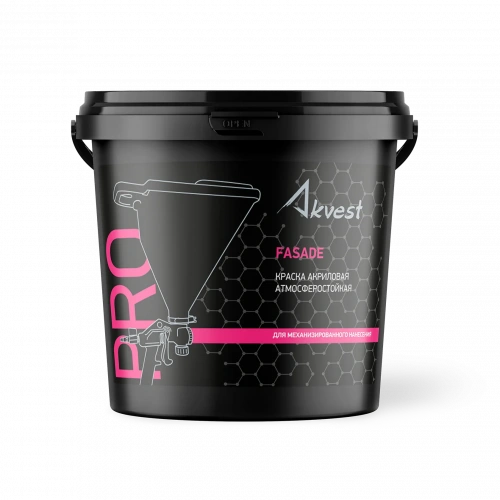 Краска фасадная Akvest PRO FASADE долговечная Краска фасадная Akvest PRO FASADE долговечная