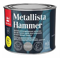 Краска по ржавчине 3в1 Tikkivala (Tikkurila) Metallista Hammer
