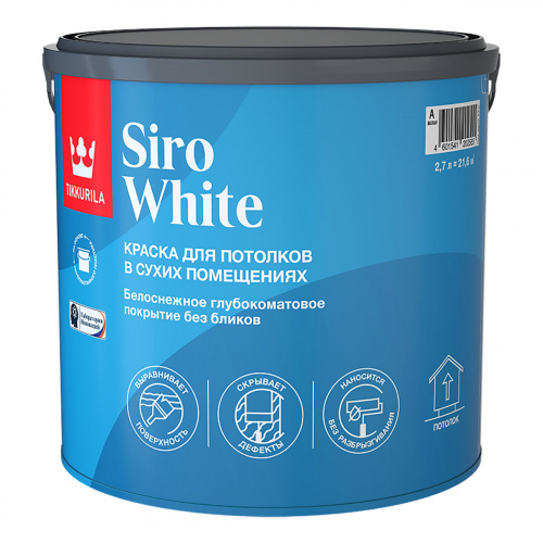 Краска интерьерная Tikkivala (Tikkurila) Siro White