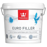 Шпатлевка влагостойкая Tikkivala (Tikkurila) Euro Filler
